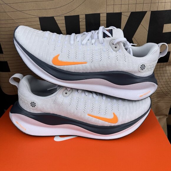 NEW Nike ReactX Infinity Run 4 Platinum Tint Thunder Blue DR2665 010 Sz 11.5 - Picture 1 of 8